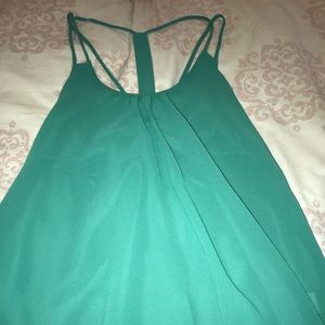 Teal Tank Top